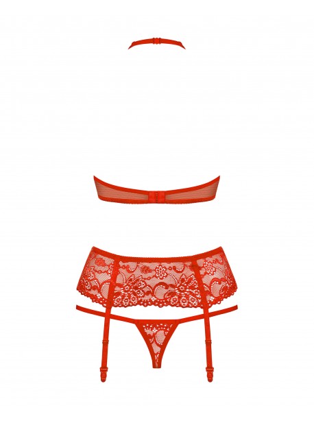838-SEG-3 Ensemble 3 pcs - Rouge