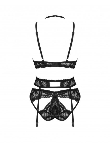 Alessya Ensemble 3 pcs - Noir
