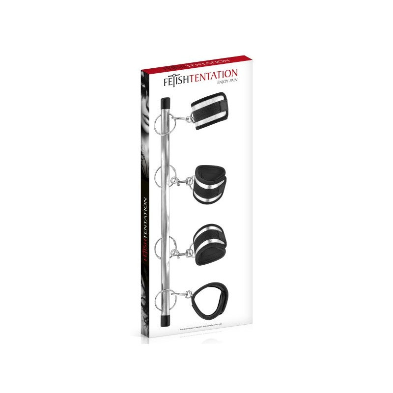 Barre de soumission 4 menottes Fetish Tentation