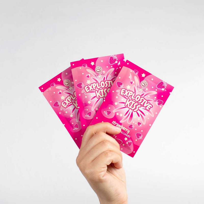 Bonbons pétillants Fraise