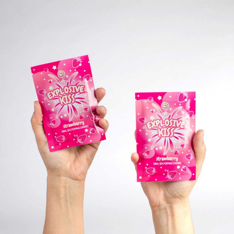 Bonbons pétillants Fraise