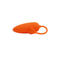 CARROT, Un Œuf vibrant avec télécommande, couleur et forme Carotte en silicone médical