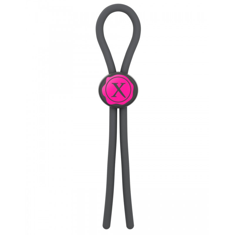 Cockring Lasso Ajustable - Noir