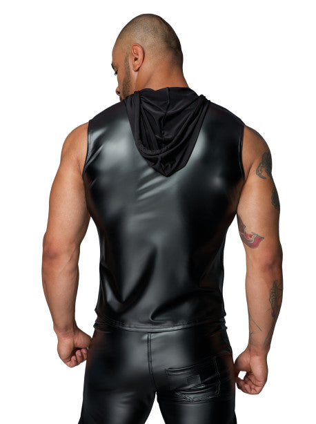H062 Chemise à capuche avec fermeture éclair à double sens