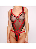 Harnais body Rouge