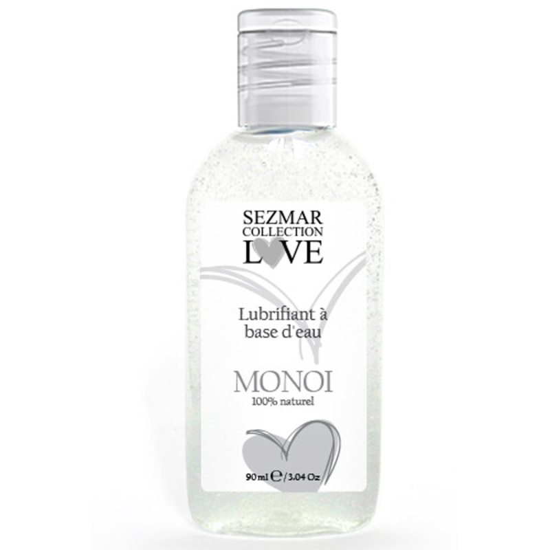 Lubrifiant à base d'eau 100% naturel Monoï 90 ml