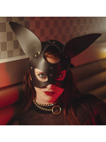 Masque Oreilles Lapin Noir et Gold