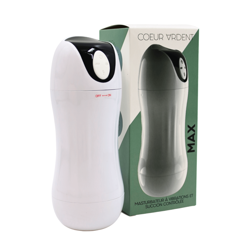 MAX – Masturbateur à Vibrations Succion Contrôlée USB
