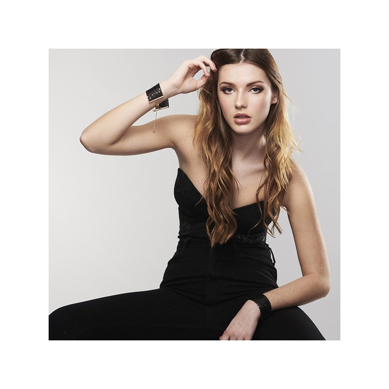 Désir Métallique - Menottes Bracelets - Noir