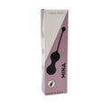 MINA Noir, Boules de Geisha en silicone médical USB avec télécommande