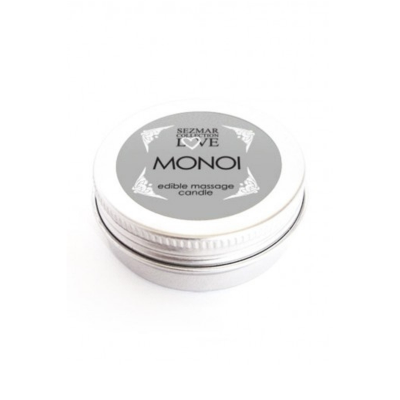 Mini Bougie de massage Monoï 30ml 100% naturelle