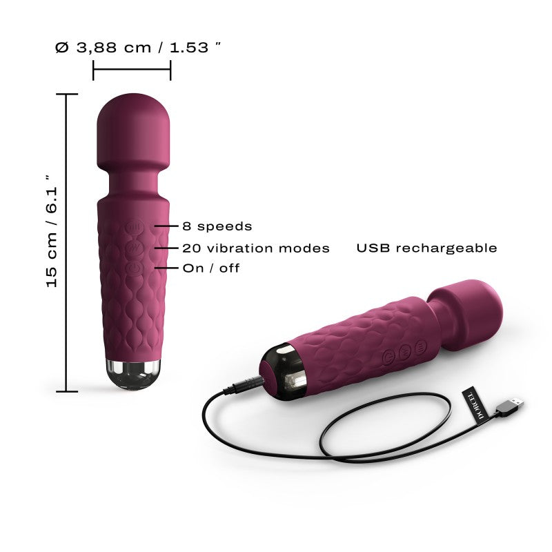 MINI WANDERFUL DORCEL ARGENT et ROSE
