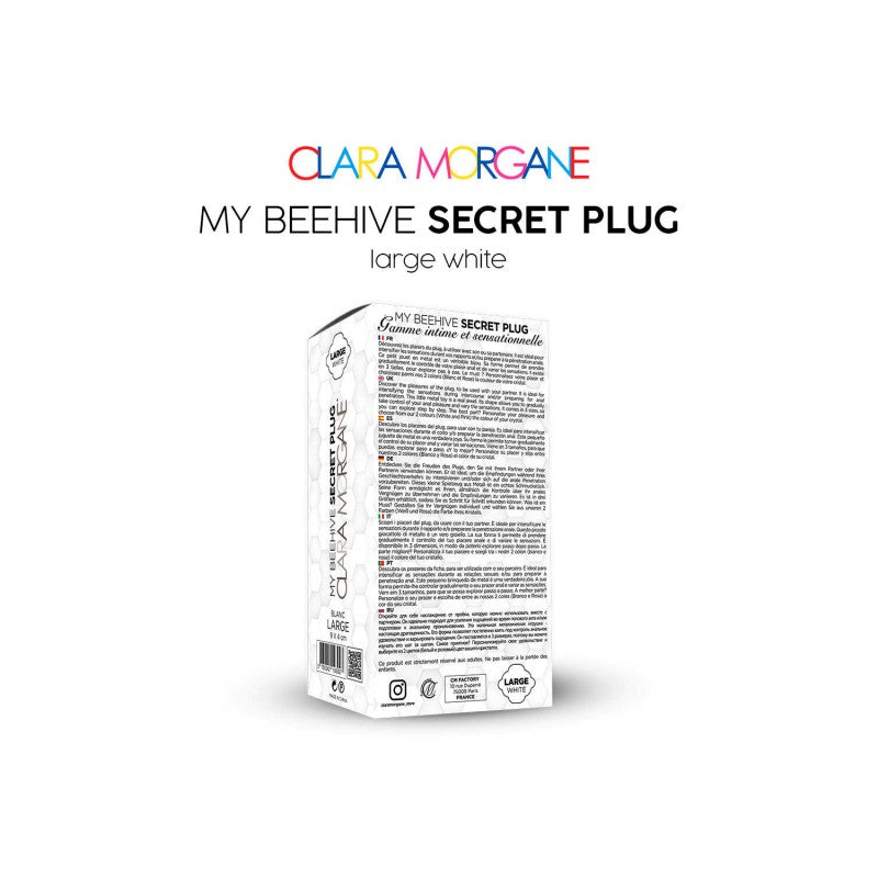 My Beehive Secret Plug - Blanc LARGE