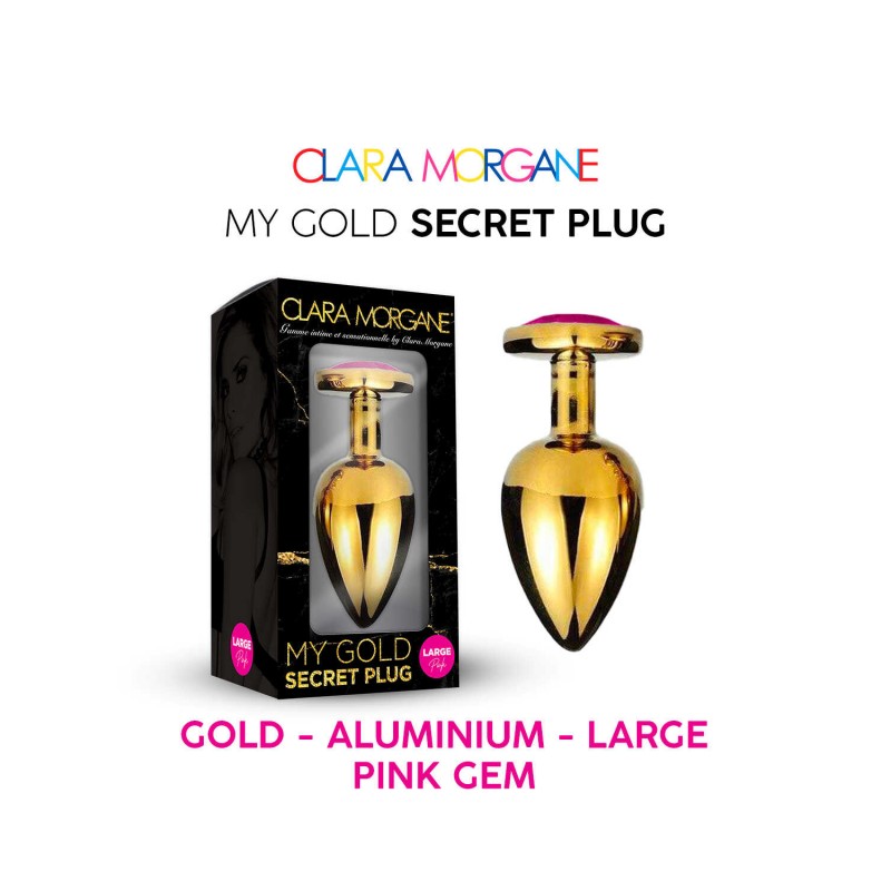My Gold Secret Plug - Rose SMALL