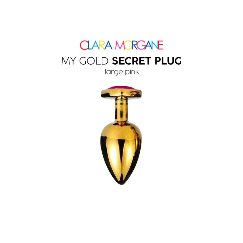 My Gold Secret Plug - Rose SMALL