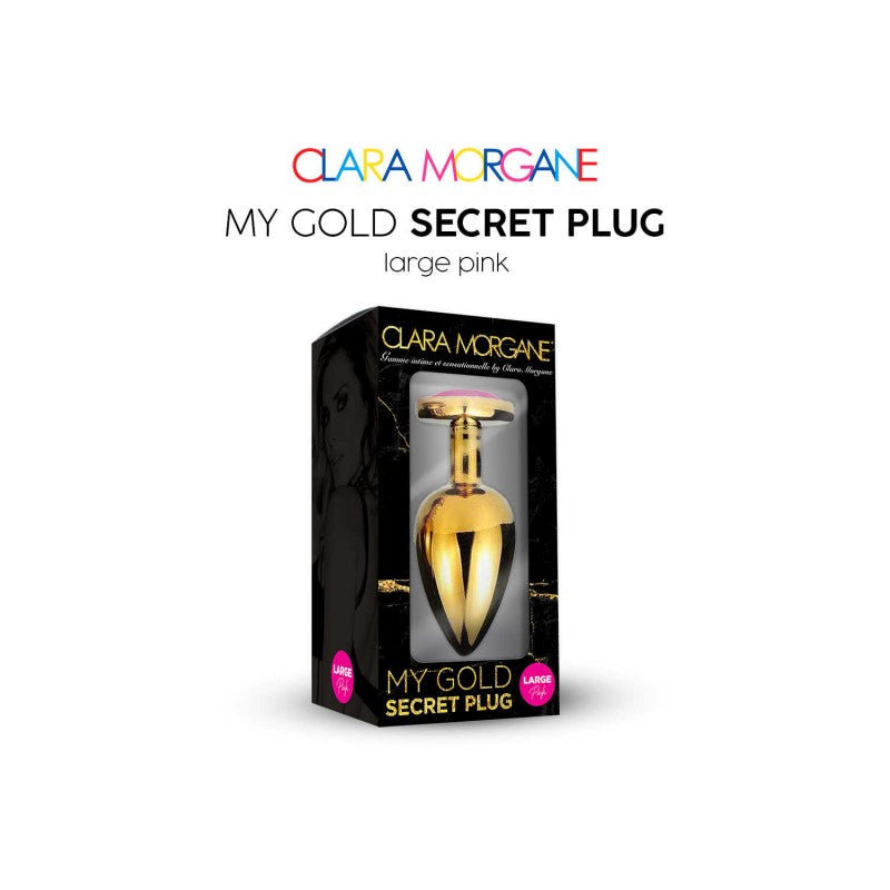 My Gold Secret Plug - Rose SMALL
