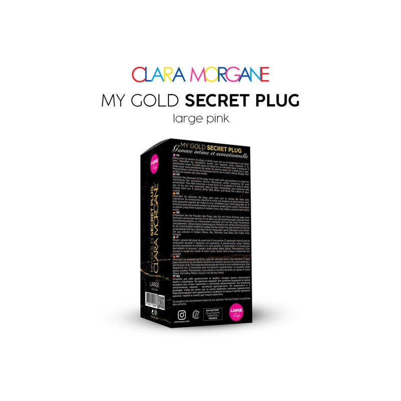 My Gold Secret Plug - Rose SMALL