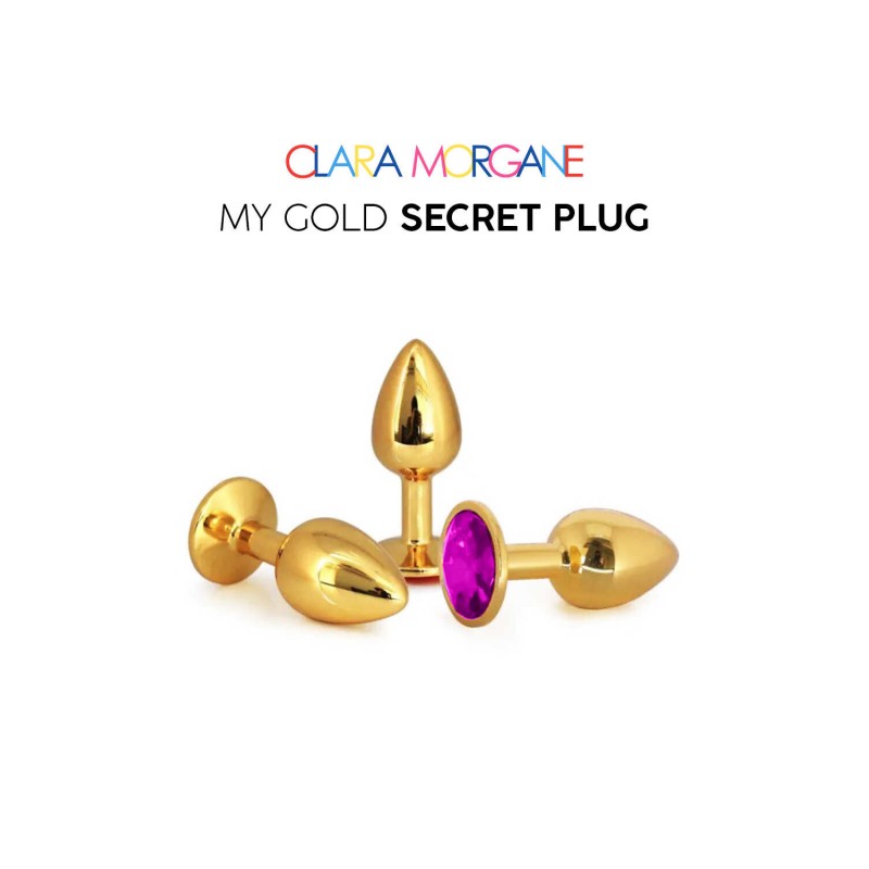 My Gold Secret Plug - Rose MEDIUM