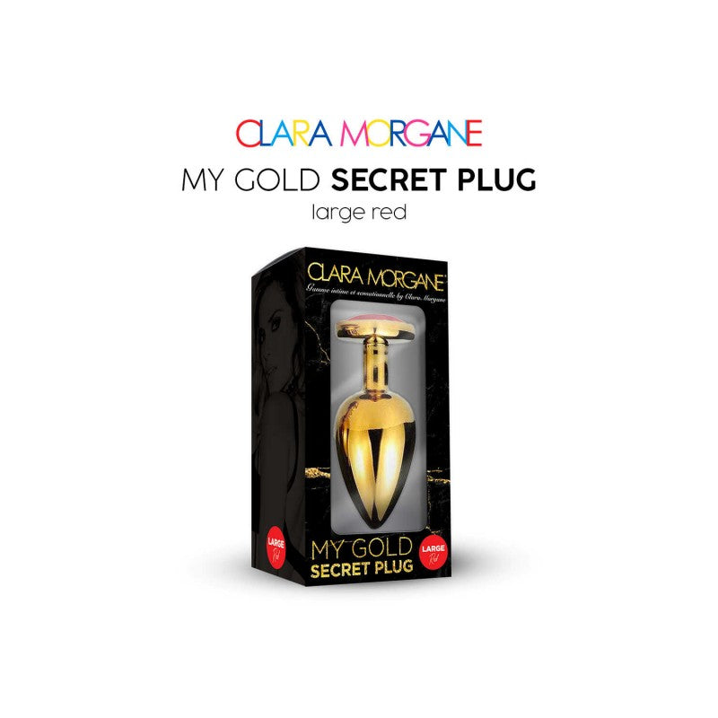 My Gold Secret Plug - Rouge SMALL
