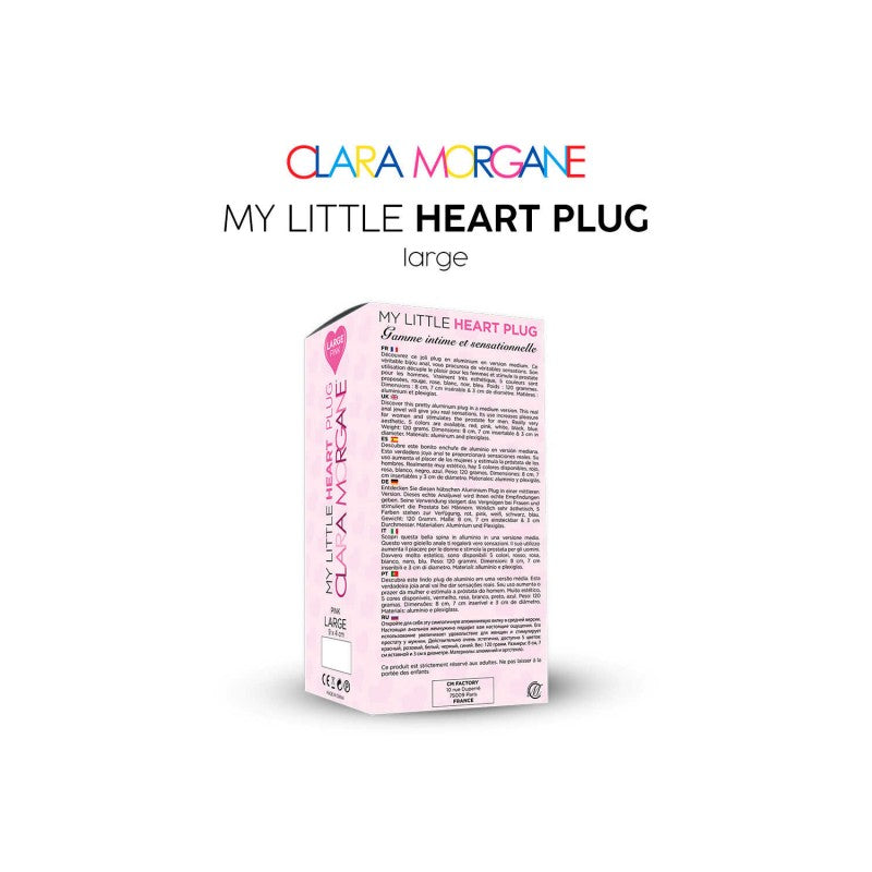 My little Heart Plug - Rose SMALL