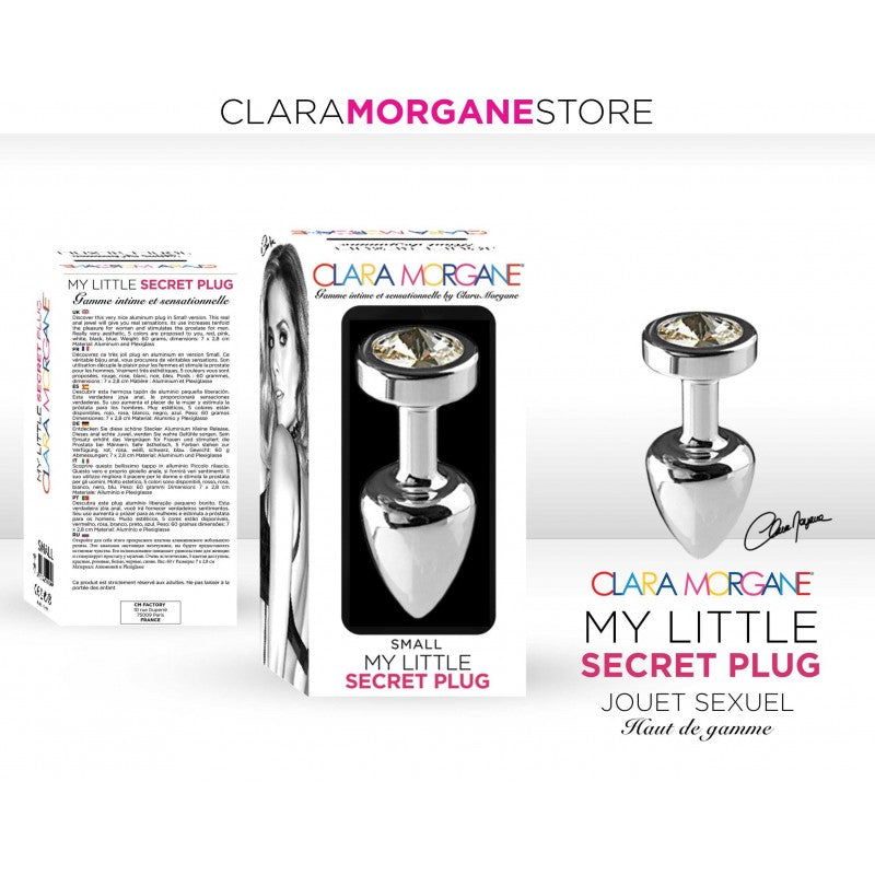 My little secret plug small - Blanc