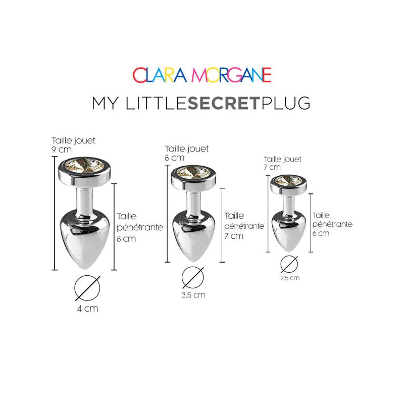 My little secret plug small - Blanc