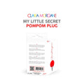 My little secret pompom plug - rouge