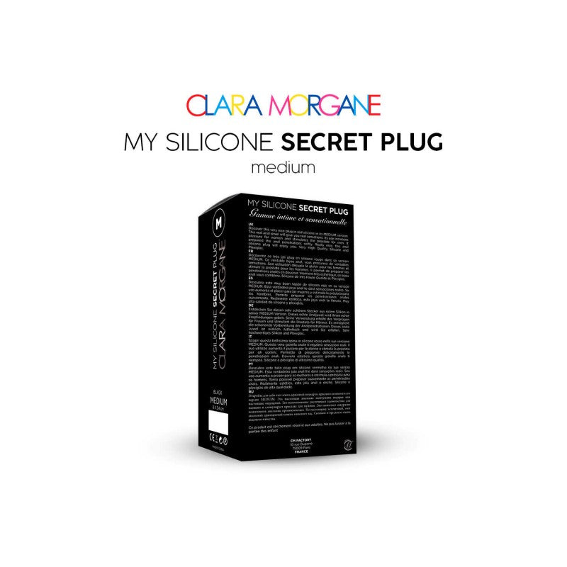 My Silicone Secret Plug - Noir SMALL