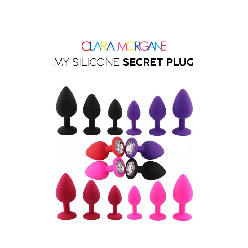 My Silicone Secret Plug - Noir SMALL