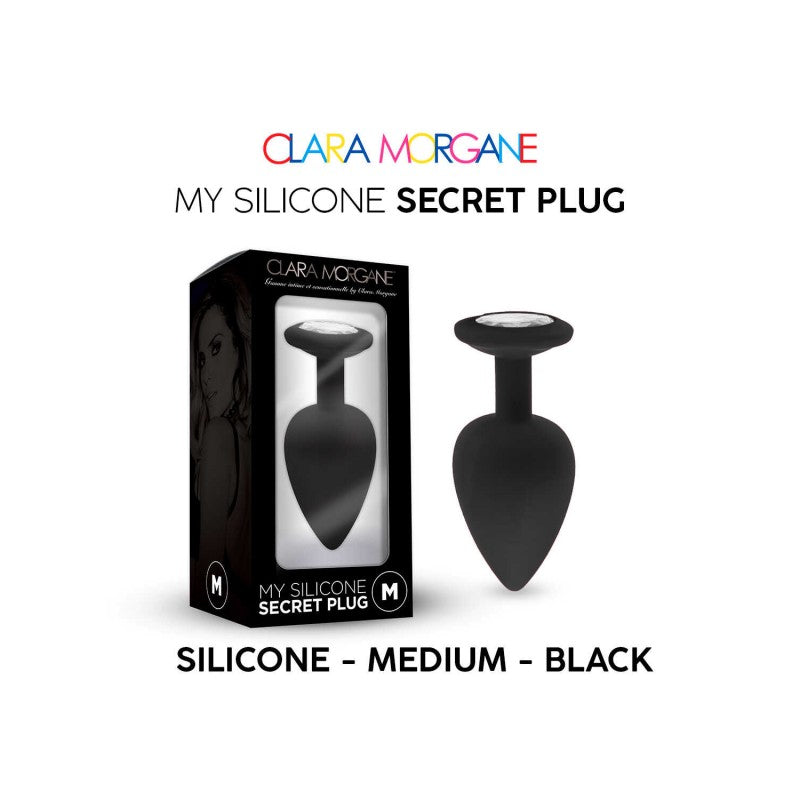 My Silicone Secret Plug - Noir MEDIUM
