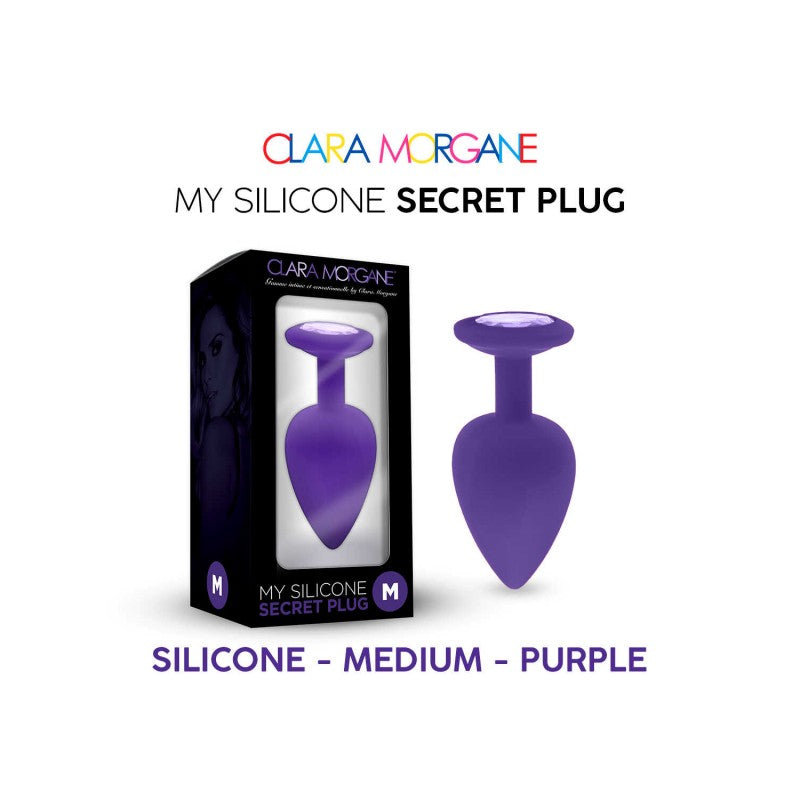 My Silicone Secret Plug -  purple SMALL