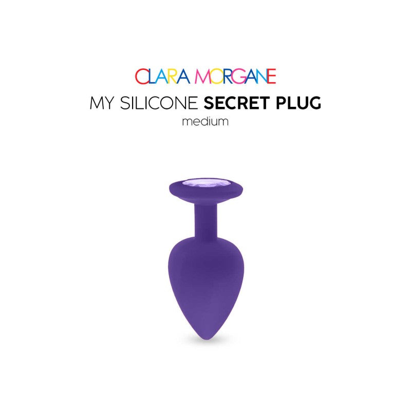 My Silicone Secret Plug -  purple SMALL