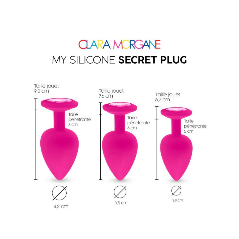 My Silicone Secret Plug - Rose SMALL