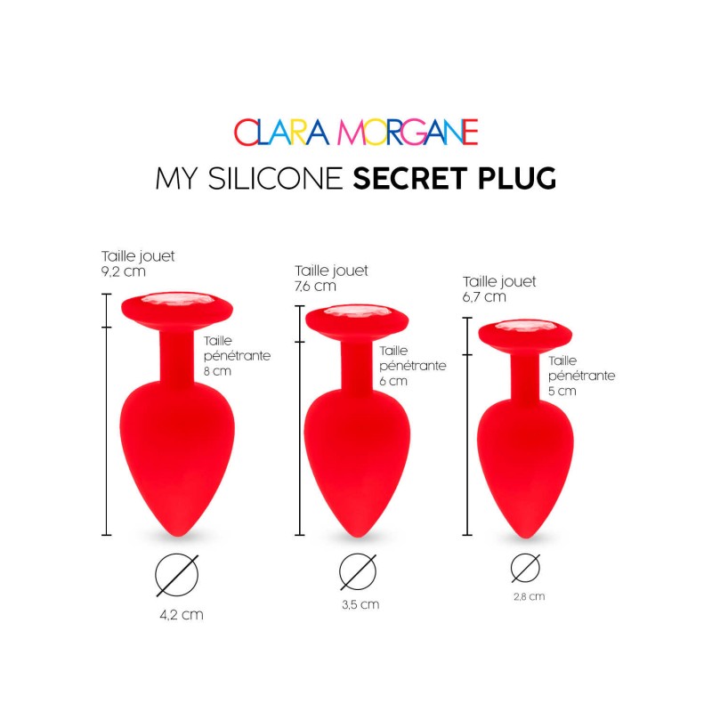 My Silicone Secret Plug - Rouge SMALL