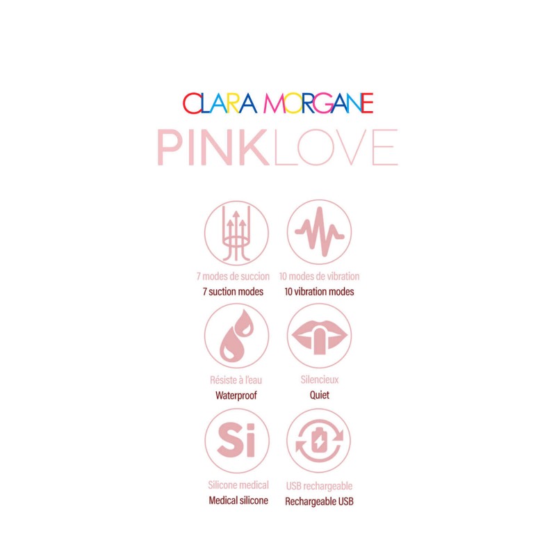 Pink love - Stimulateur clitoridien