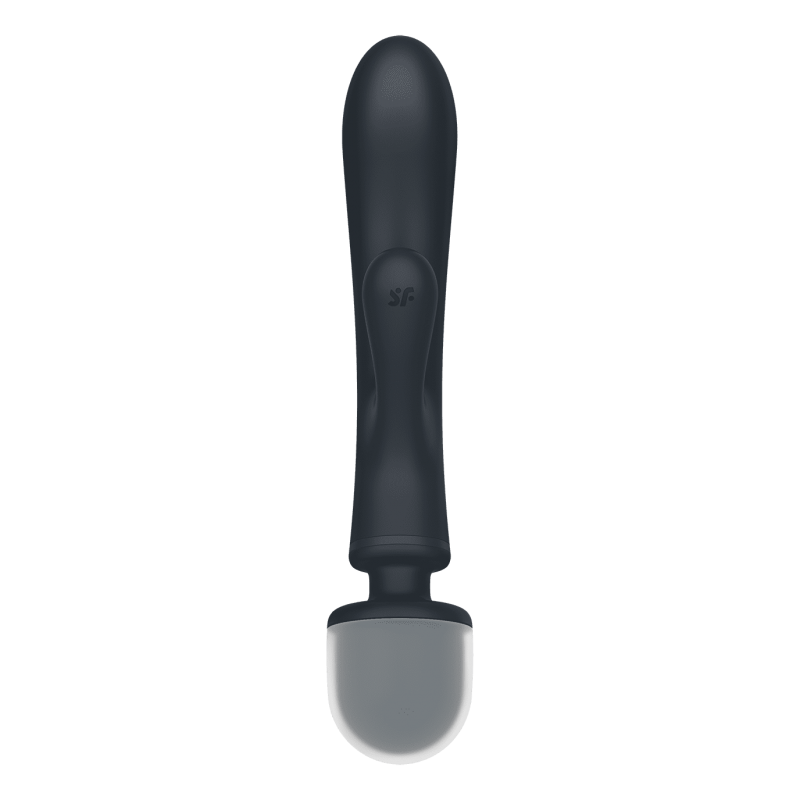 Triple lover Rabbit et Wand Satisfyer - Noir