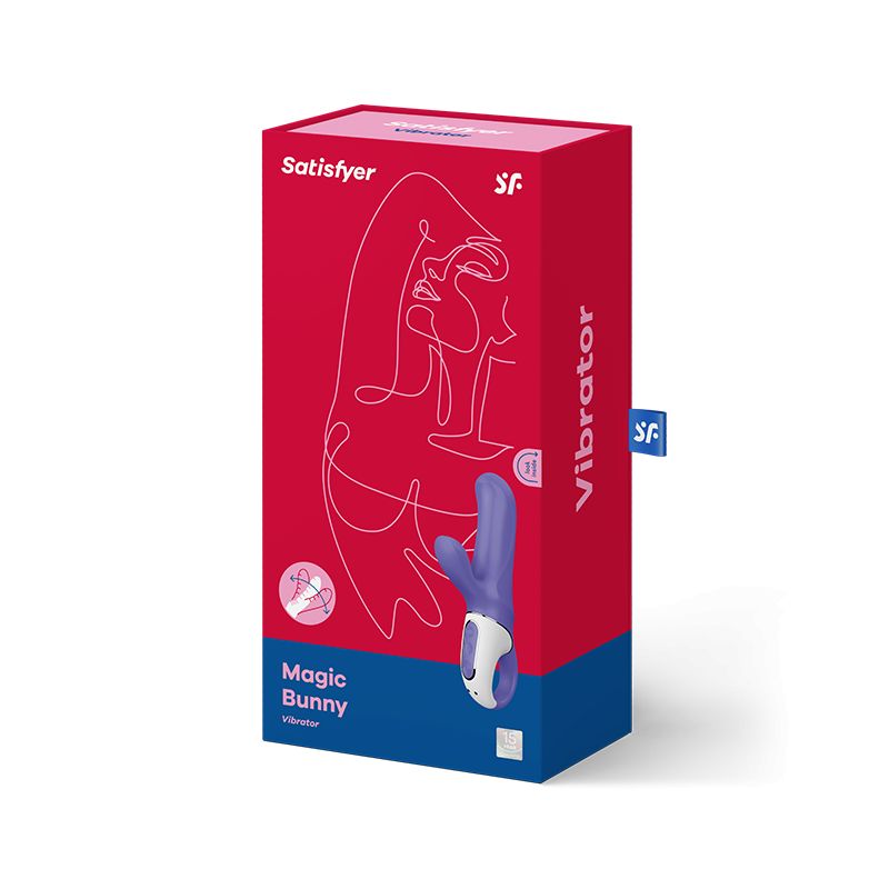 Vibromasseur Satisfyer Vibes Magic Bunny - Violet
